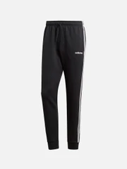 (DQ3095) ESSENTIALS 3-STRIPES TAPERED CUFFED PANTS-BLACK